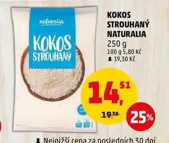 Penny Market Kokos strouhaný naturalia, 250 g nabídka