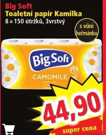 Norma Big Soft Toaletní papír Kamilka nabídka