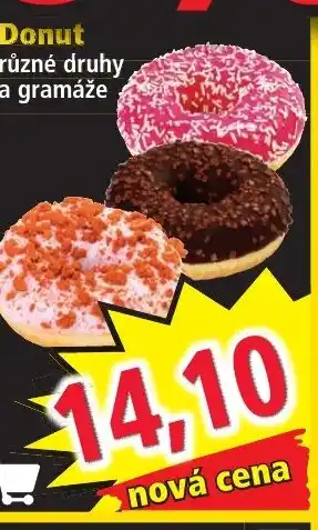 Norma Donut nabídka