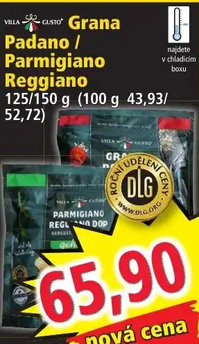 Norma Grana Padano / Parmigiano Reggiano nabídka