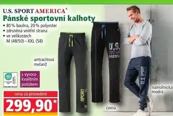 Norma Pánské sportovní kalhoty nabídka