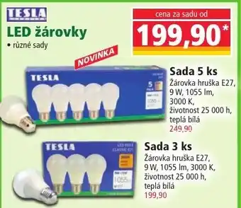 Norma TESLA LED žárovky nabídka
