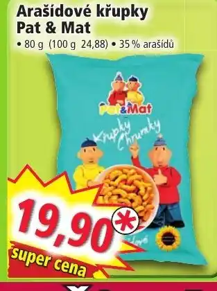 Norma Arašídové křupky Pat & Mat nabídka