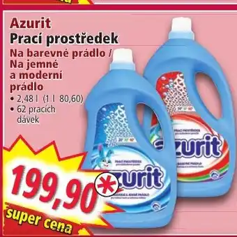 Norma Azurit Prací prostředek Na barevné prádlo / Na jemné a moderní prádlo nabídka