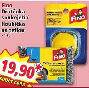 Norma Fino Drátěnka s rukojetí / Houbička na teflon nabídka