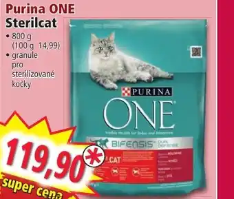 Norma Purina ONE Sterilcat nabídka