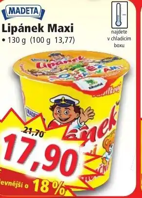 Norma MADETA Lipánek Maxi nabídka