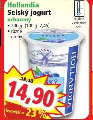 Norma Hollandia Selský jogurt ochucený nabídka