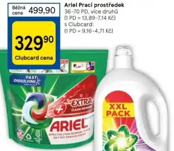 Tesco Ariel Prací prostředek nabídka