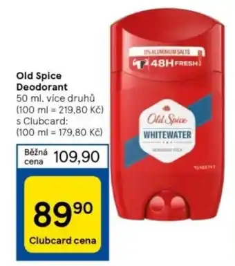 Tesco Old Spice Deodorant nabídka