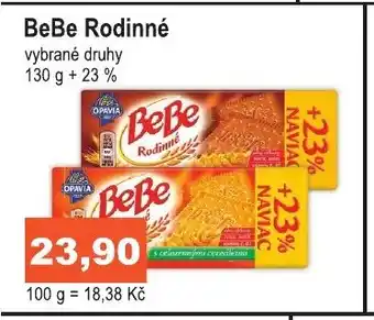 COOP DISKONT BeBe Rodinné nabídka