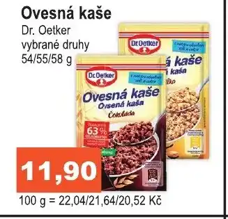 COOP DISKONT Ovesná kaše Dr. Oetker nabídka