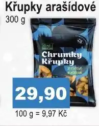 COOP DISKONT Křupky arašídové 300 g nabídka