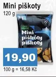 COOP DISKONT Mini piškoty 120 g nabídka