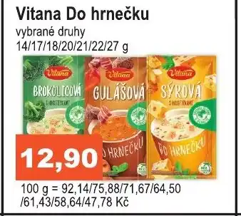 COOP DISKONT Vitana Do hrnečku nabídka