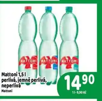 Brněnka Mattoni 1,5 l. nabídka
