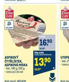 Makro Aspikový čtyřlístek nabídka