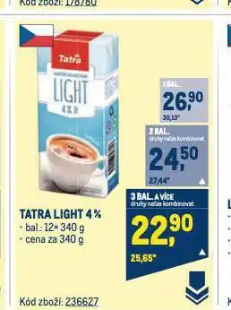 Makro Tatra light 4% nabídka