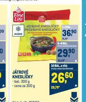 Makro Játrové knedlíčky nabídka