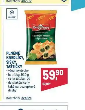Makro Plněné knedlíky, šišky, taštičky nabídka