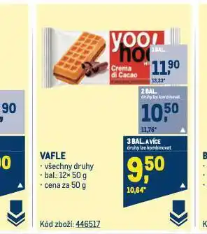 Makro Vafle nabídka