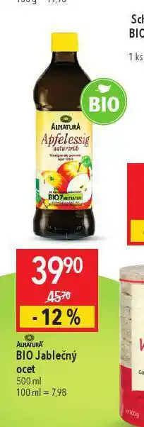 Globus Bio jablečný ocet nabídka