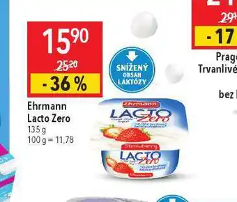 Globus Ehrmann lacto zero nabídka