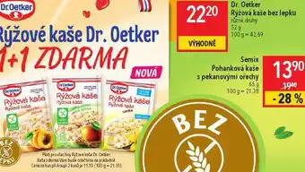 Globus Dr. oetker rýžová kaše bez lepku nabídka