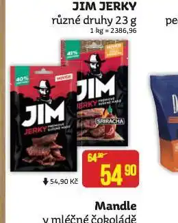 Teta Jim jerky nabídka