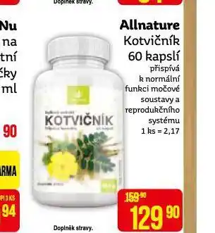 Teta Allnature kotvičník nabídka