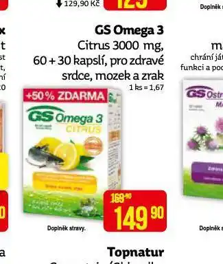 Teta Gs omega 3 nabídka