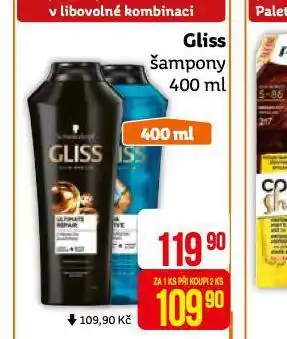 Teta Gliss šampon nabídka