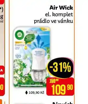 Teta Air wick el. komplet prádlo ve vánku nabídka