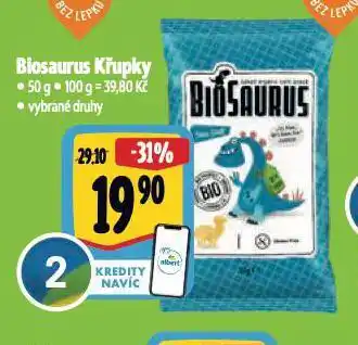 Albert Biosaurus křupky nabídka