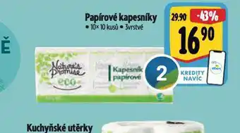 Albert Papírové kapesníky nabídka