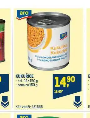 Makro Kukuřice nabídka