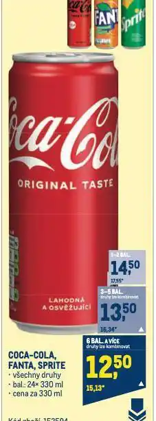 Makro Coca-cola nabídka