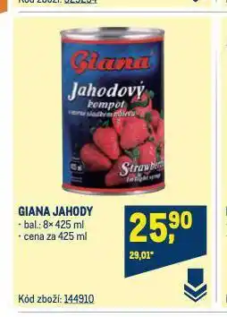 Makro Giana jahody nabídka