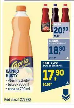 Makro Caprio hustý nabídka