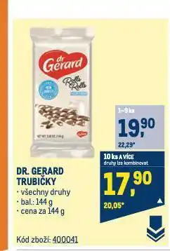 Makro Dr. gerard trubičky nabídka