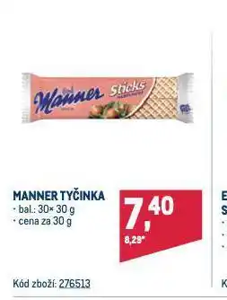 Makro Manner tyčinka nabídka