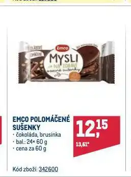 Makro Emco polomáčené sušenky nabídka