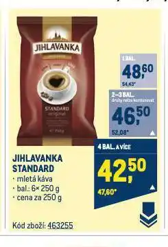 Makro Káva jihlavanka nabídka