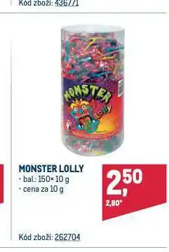 Makro Monster lolly nabídka