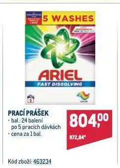 Makro Ariel prací prášek nabídka