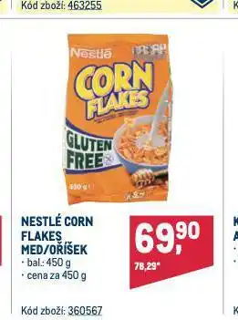 Makro Nestlé corn flakes nabídka