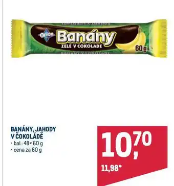 Makro Jahody v čokoládě nabídka