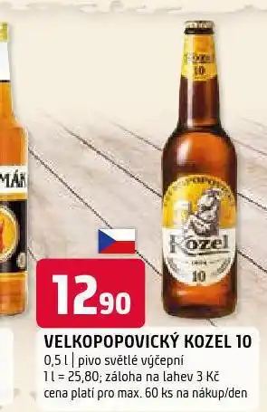 Terno Pivo velkopopovický kozel nabídka