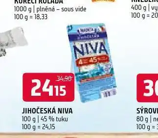 Terno Jihočeská niva nabídka
