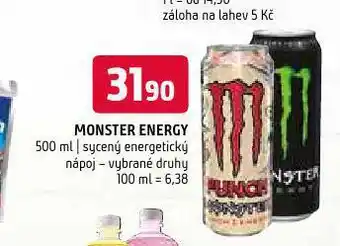 Terno Monster energy drink nabídka